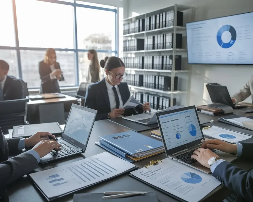 a photo of a realistic office scene insi UVXx ZgfRDOzGTp2qzpVvQ ncv ZWCmQ 2Hm7nrArTuzQ