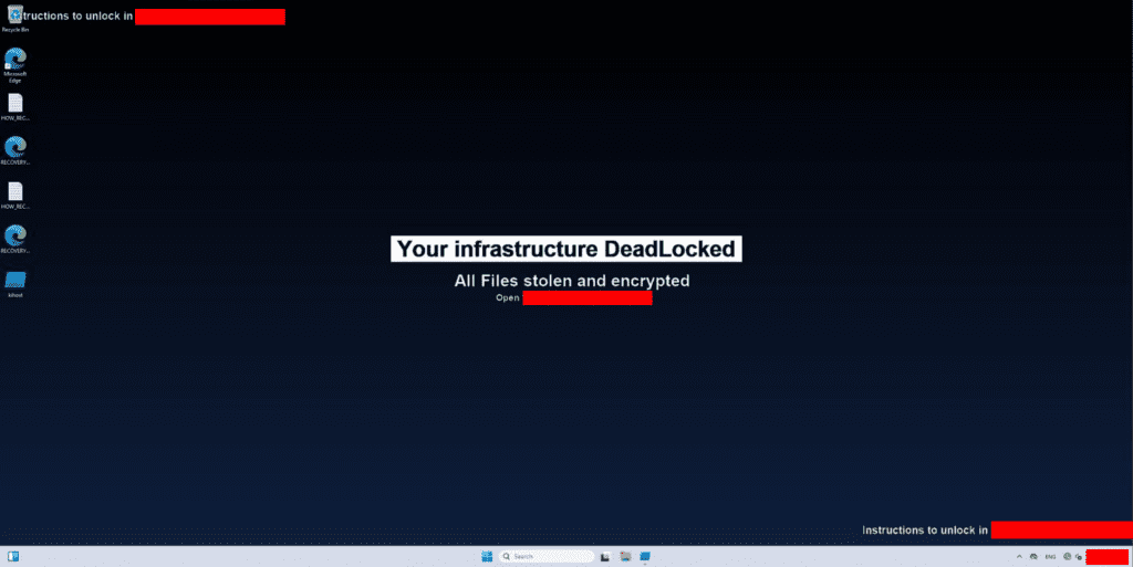 ThreatScene Unit 13 A study on DeadLock Ransomware Group