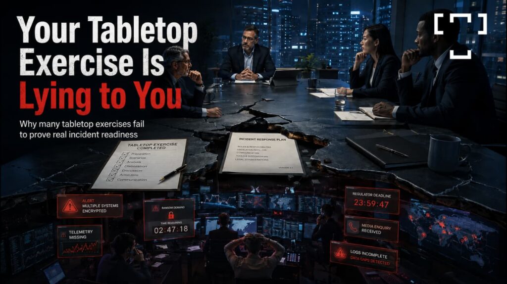 The Threat Brief Your Tabletop exercise is lying to you Issue 9