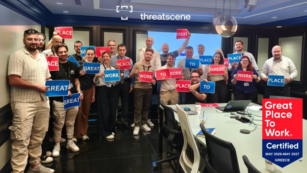 ThreatScene Earns Great Place To Work® Certification™ in Greece 1 ThreatScene Great Place to Work